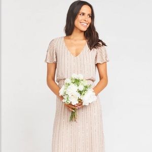 Show Me Your Mumu Michelle Flutter Maxi Dress, Size XXL